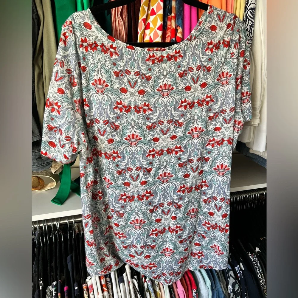 Loft linen tee. - Picture 2 of 4